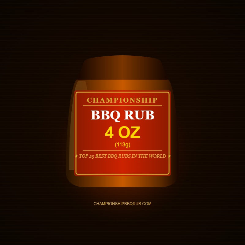 Championship BBQ Rub — 4 oz Sampler