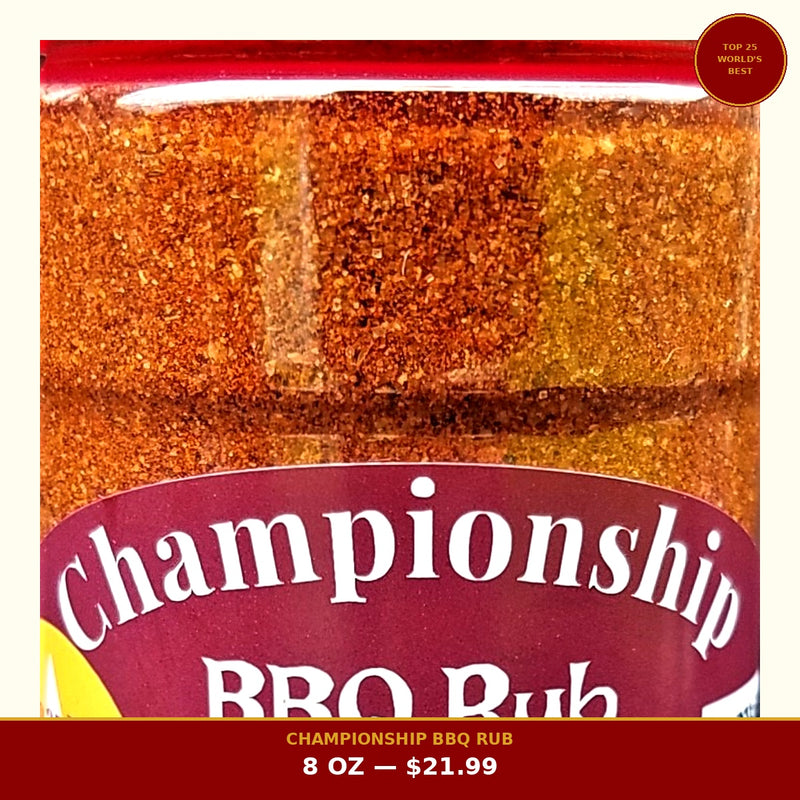 Championship BBQ Rub — 8 oz